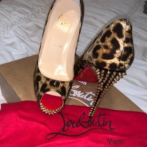 Leopard print Louboutins- BRAND NEW